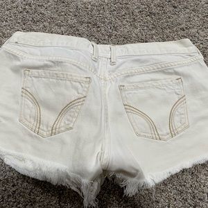 White Hollister Shorts Size 1